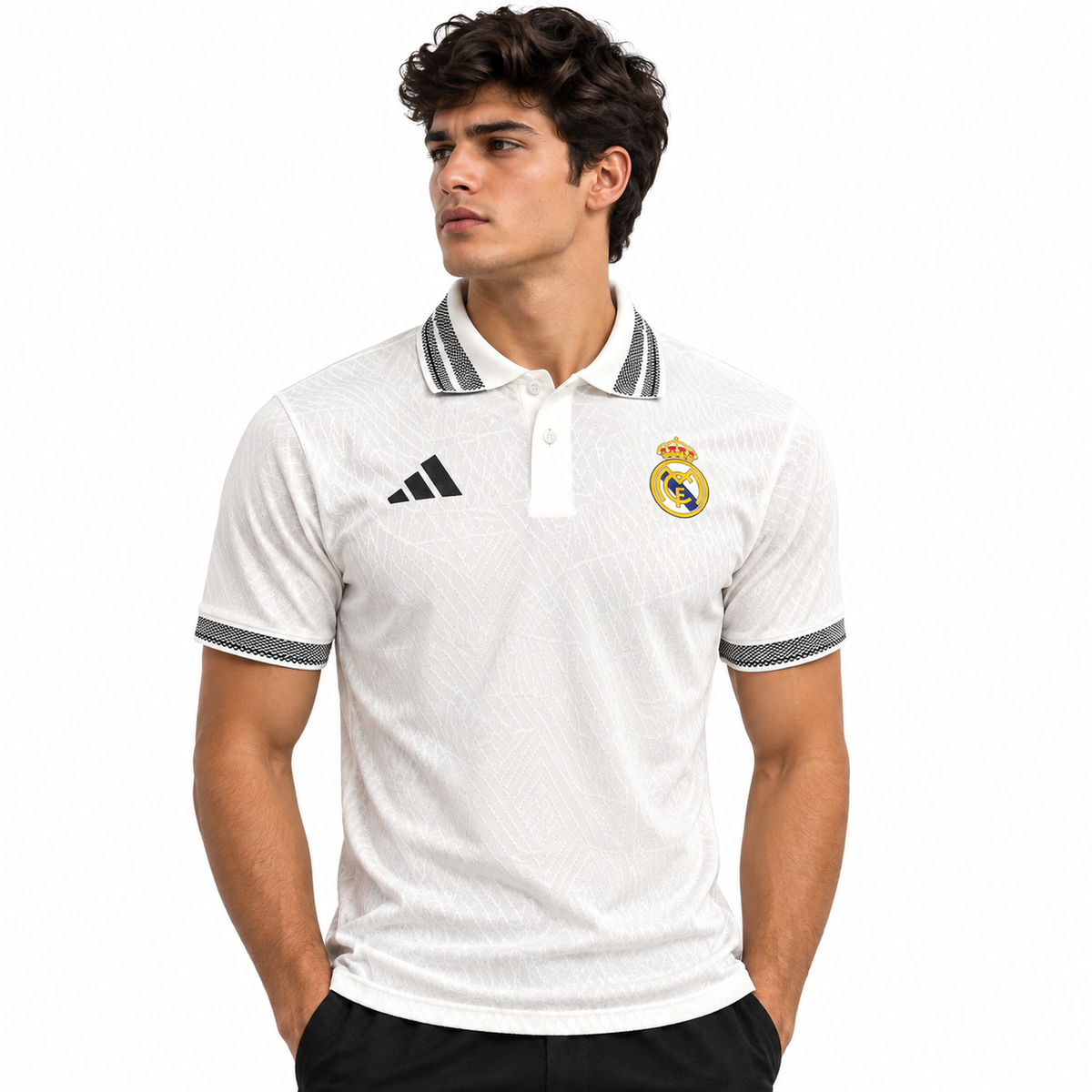 FC Barcelona Polo Tshirt (White)