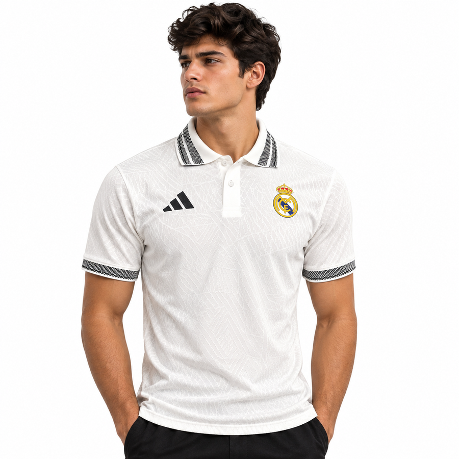 FC Barcelona Polo Tshirt (White)