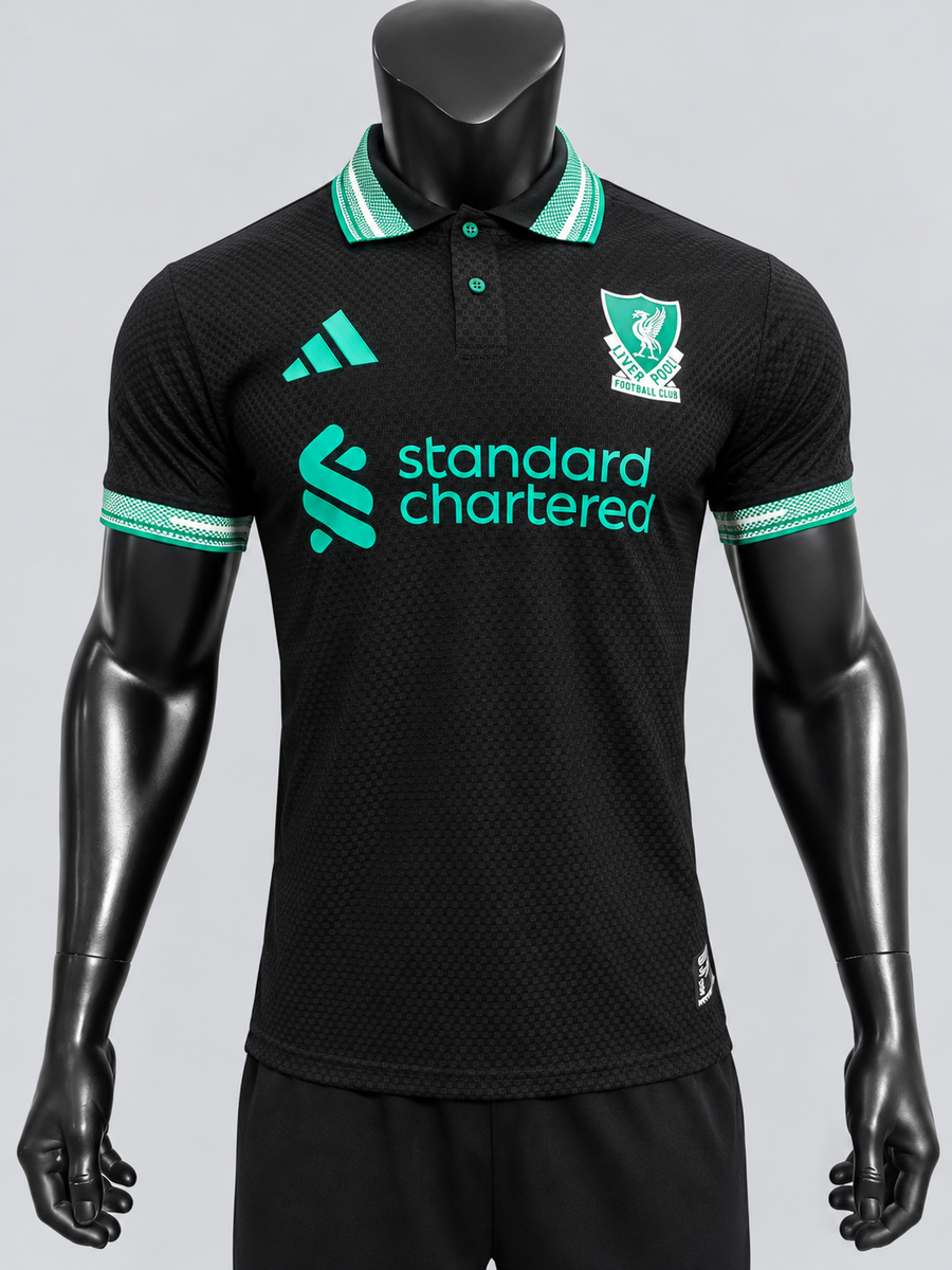 Liverpool Polo Player Version (Black) Jersey