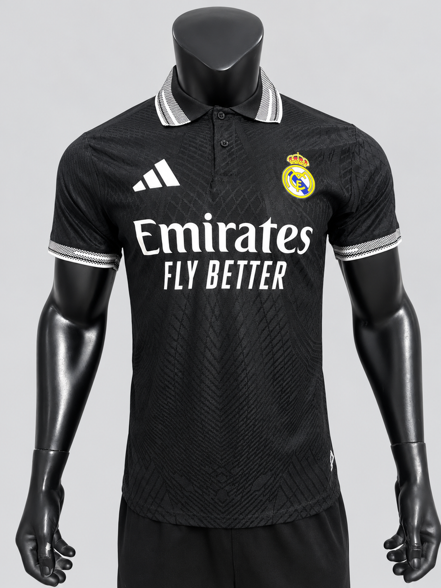 Real Madrid Polo Player version (Black) Jersey