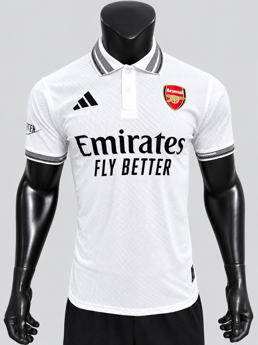 Arsenal Polo Player version (White) Jersey