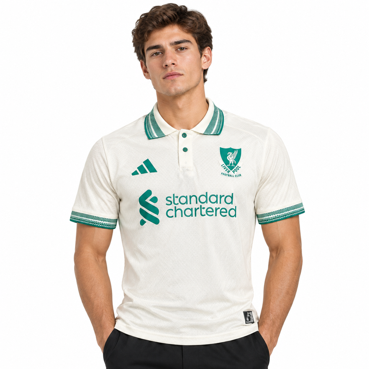 Liverpool Polo Tshirt (White)