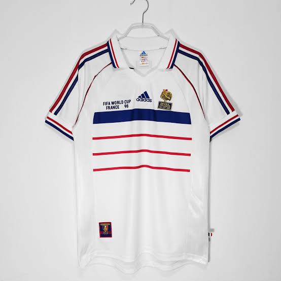 France Away 1998 Retro