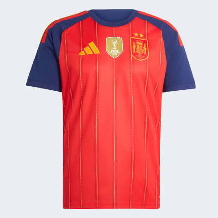 Spain Home 26-27 World cup jersey (with batch)