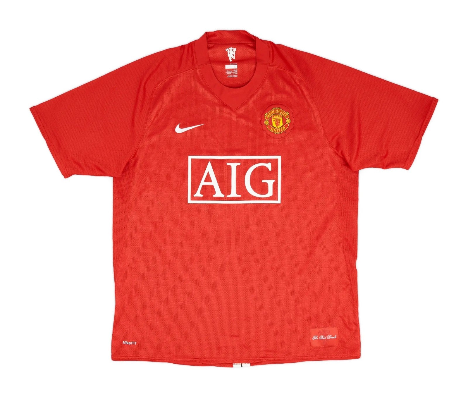 Manchester United Home 07/08 Retro